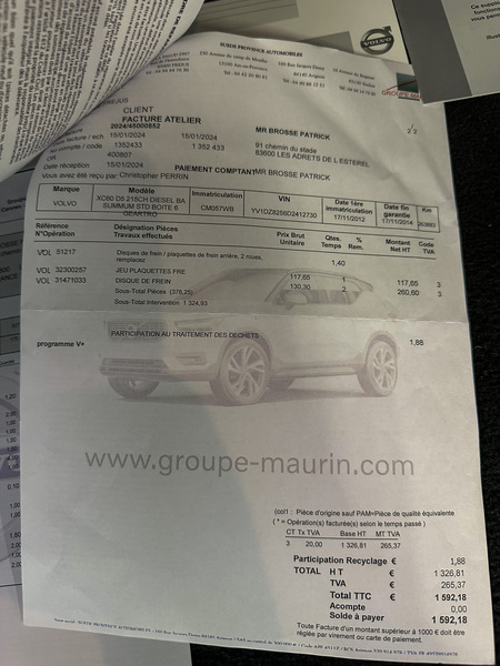 Volvo XC 60, 2012, 2.4 dīzelis, automāts