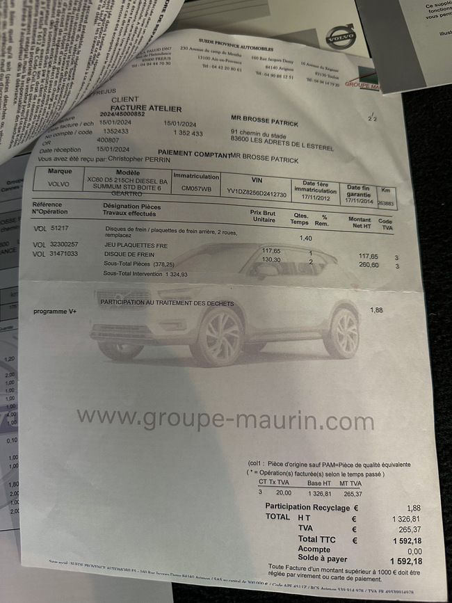 Volvo XC 60, 2012, 2.4 dīzelis, automāts