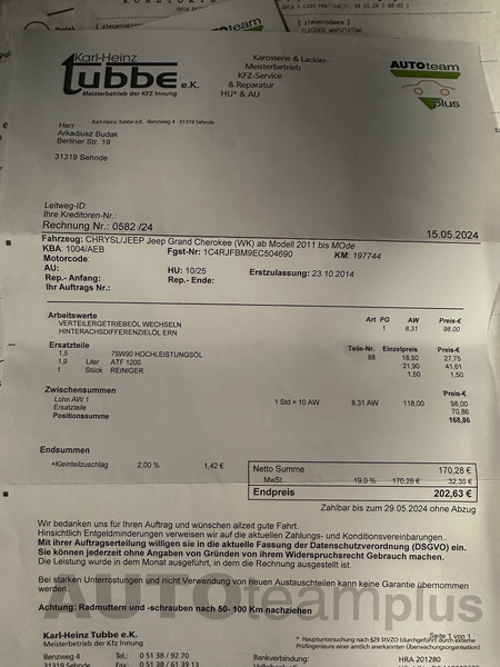 Jeep Grand Cherokee, 2014, 3.0 dīzelis, automāts