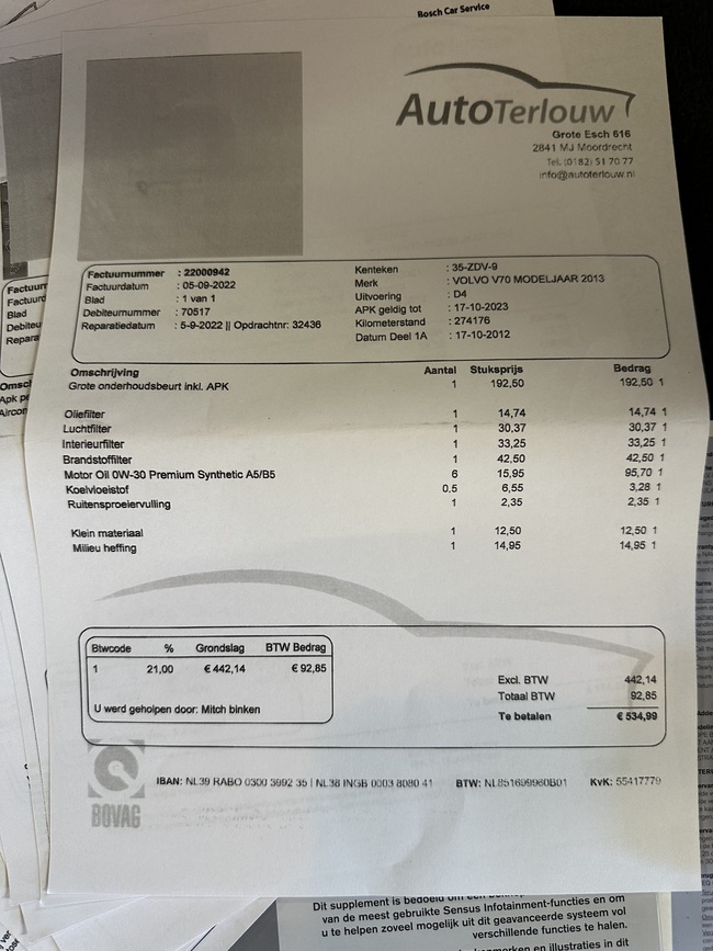 Volvo V70, 2012, 2.0 dīzelis, manuāla