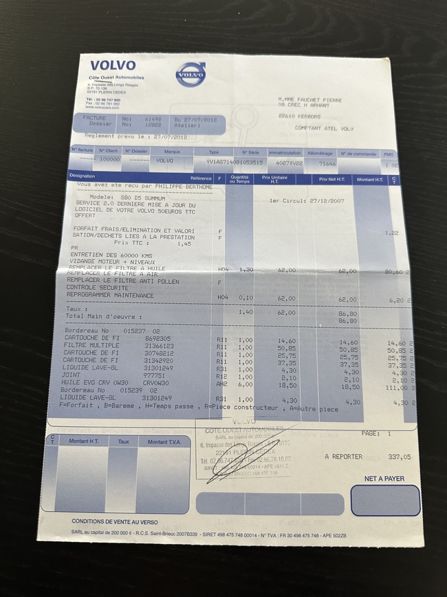 Volvo S80, 2007, 2.4 dīzelis, automāts