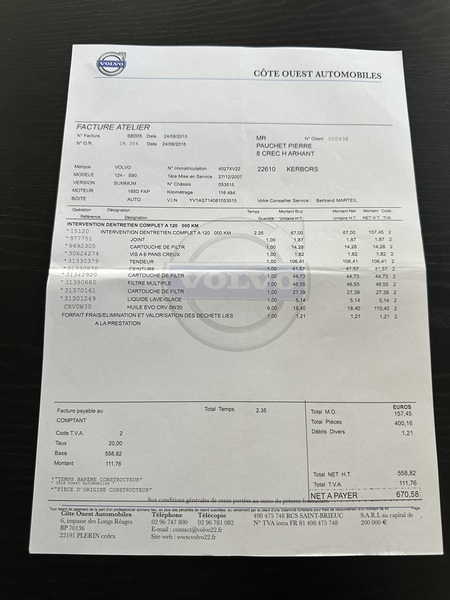 Volvo S80, 2007, 2.4 dīzelis, automāts