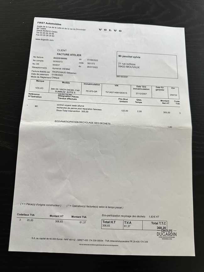 Volvo S80, 2007, 2.4 dīzelis, automāts