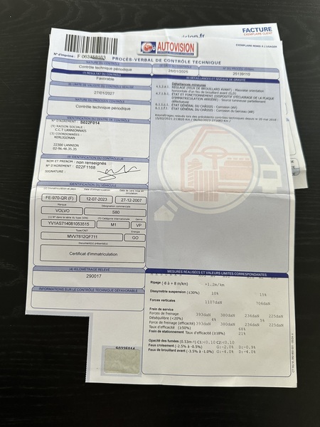 Volvo S80, 2007, 2.4 dīzelis, automāts